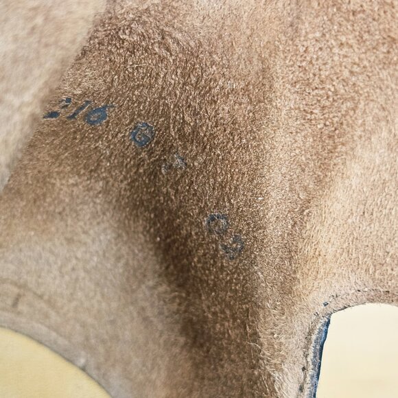 Paul Green Coco Matte Black Leather Heel Open Toe Sandal - Picture 7 of 8